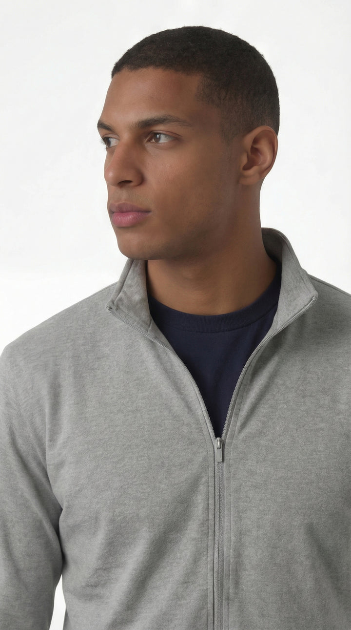 Full zip Long sleeve Tshirt