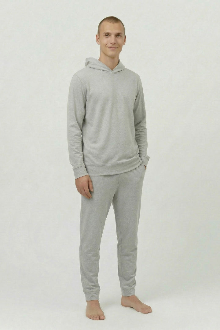 butter jersey two tone jogger
