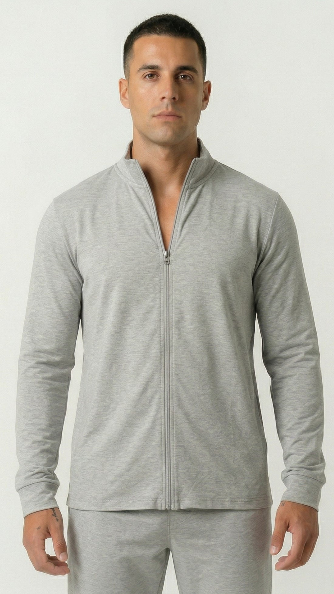 Full zip Long sleeve Tshirt