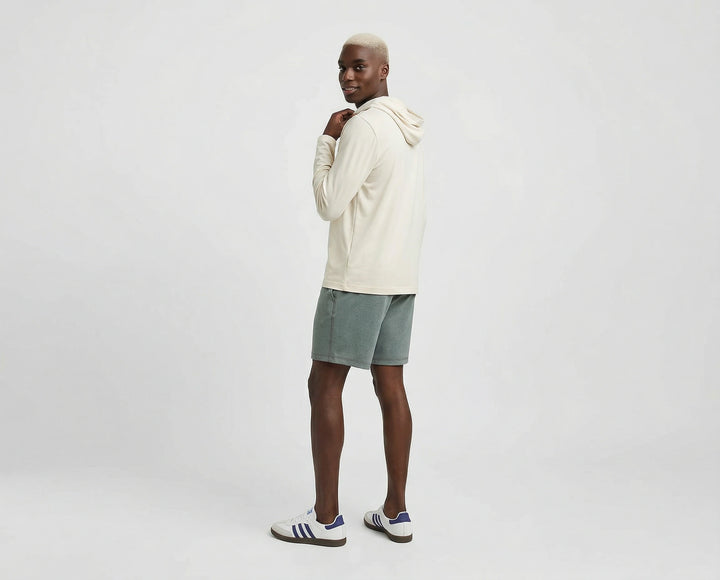 T shirt rib hoodie