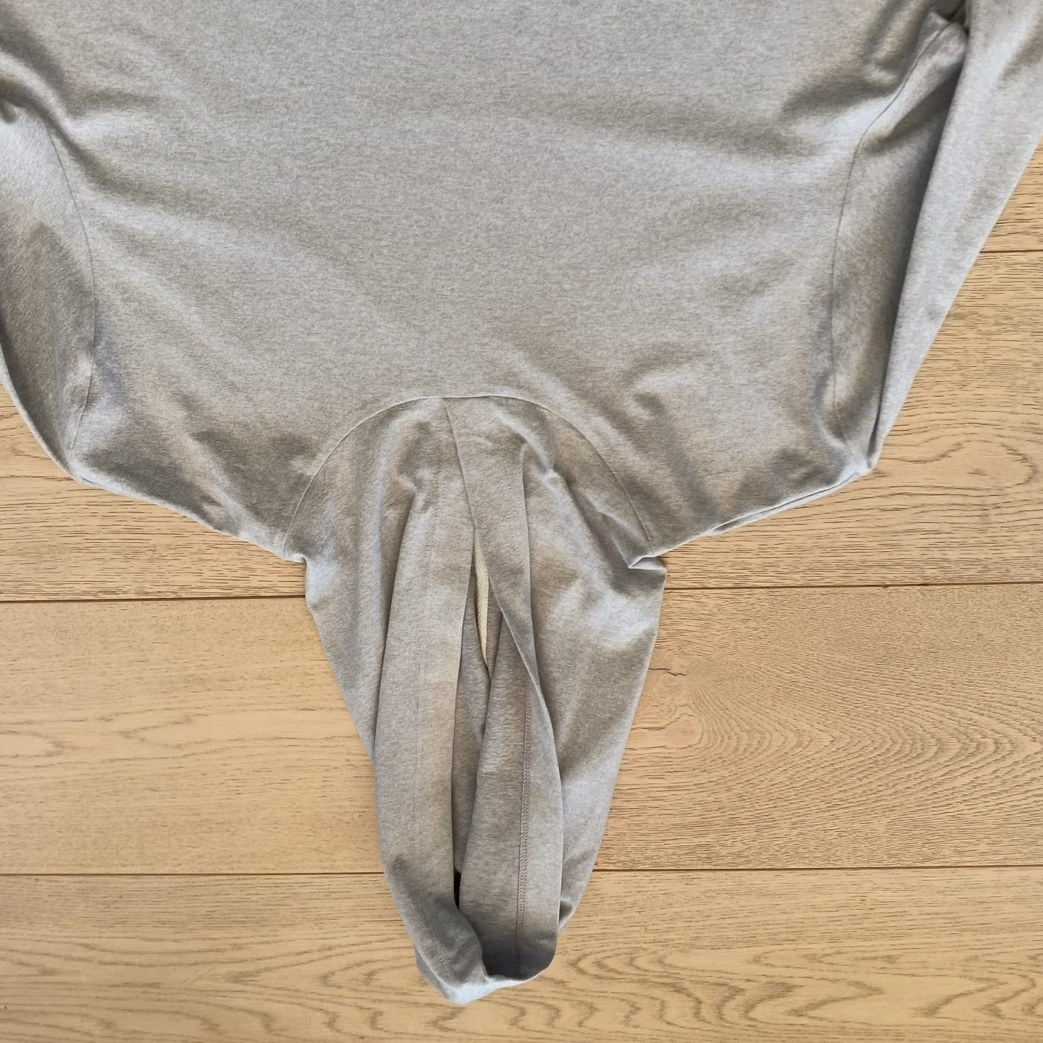 butter jersey hoodie grey