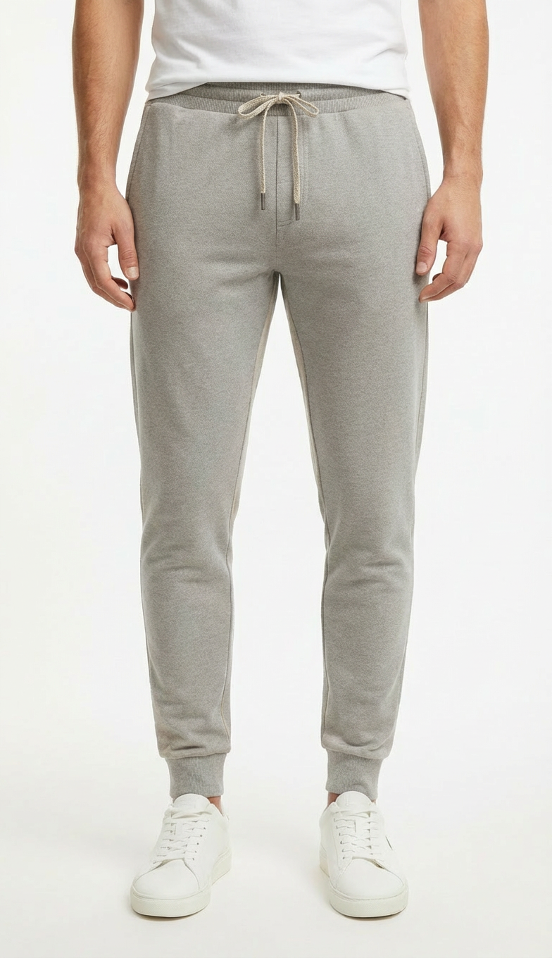 butter jersey two tone jogger